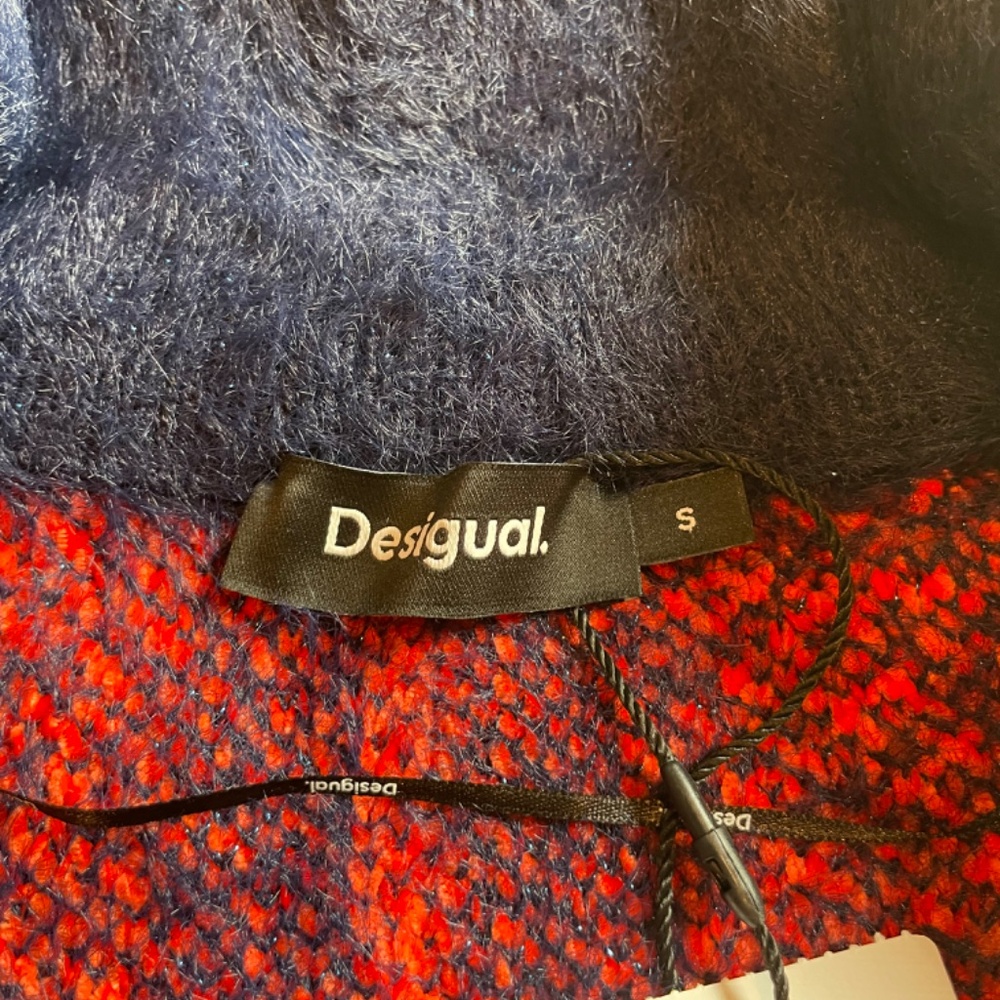 Desigual Zippered Cardigan Jacket NWOT - Picture 8 of 15